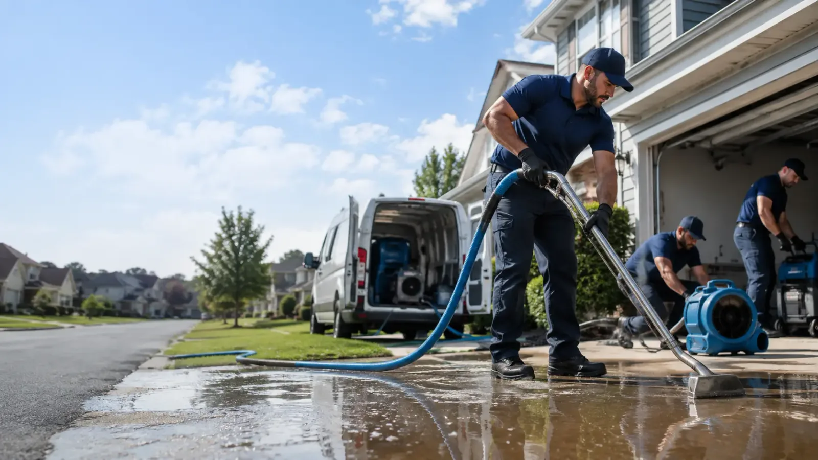 Flood Damage Restoration in Wren, OH